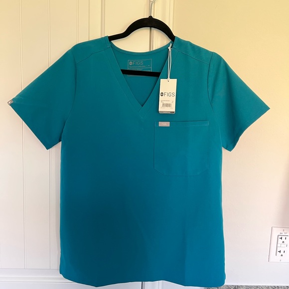 Figs Other Nwt Caribbean Blue Figs Jogger Scrub Set Medium Poshmark